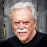 Kevin Clark Portrait in Black Shirt, Outdoors, Closeup